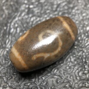 Chinese Natural Agate DZI Beads
