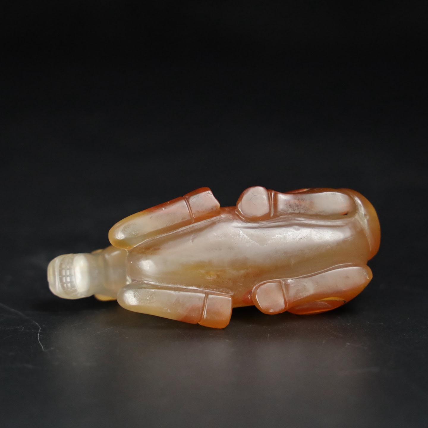 Chinese Natural Jade Carved Horse
