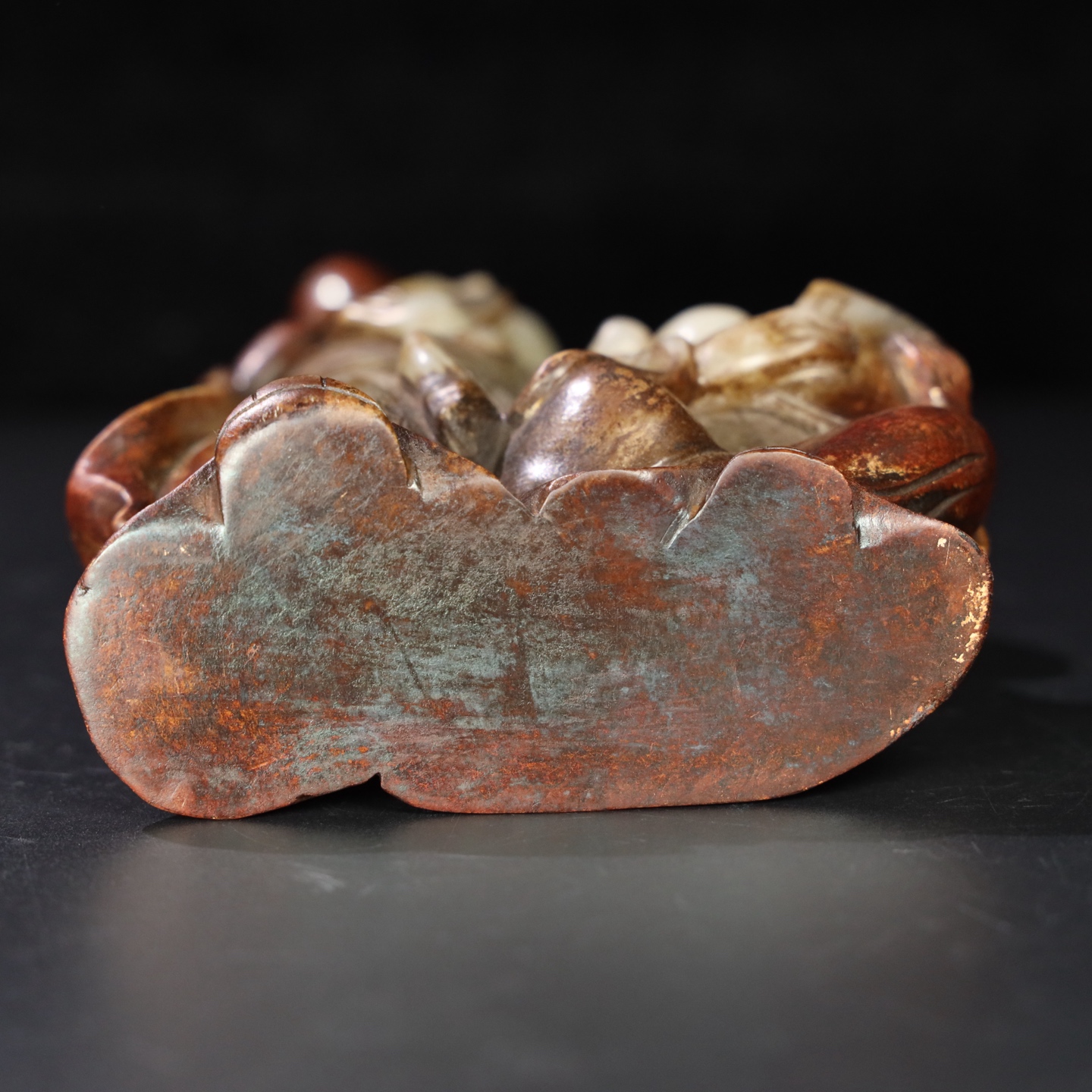 Chinese Natural Jade Carved Statue