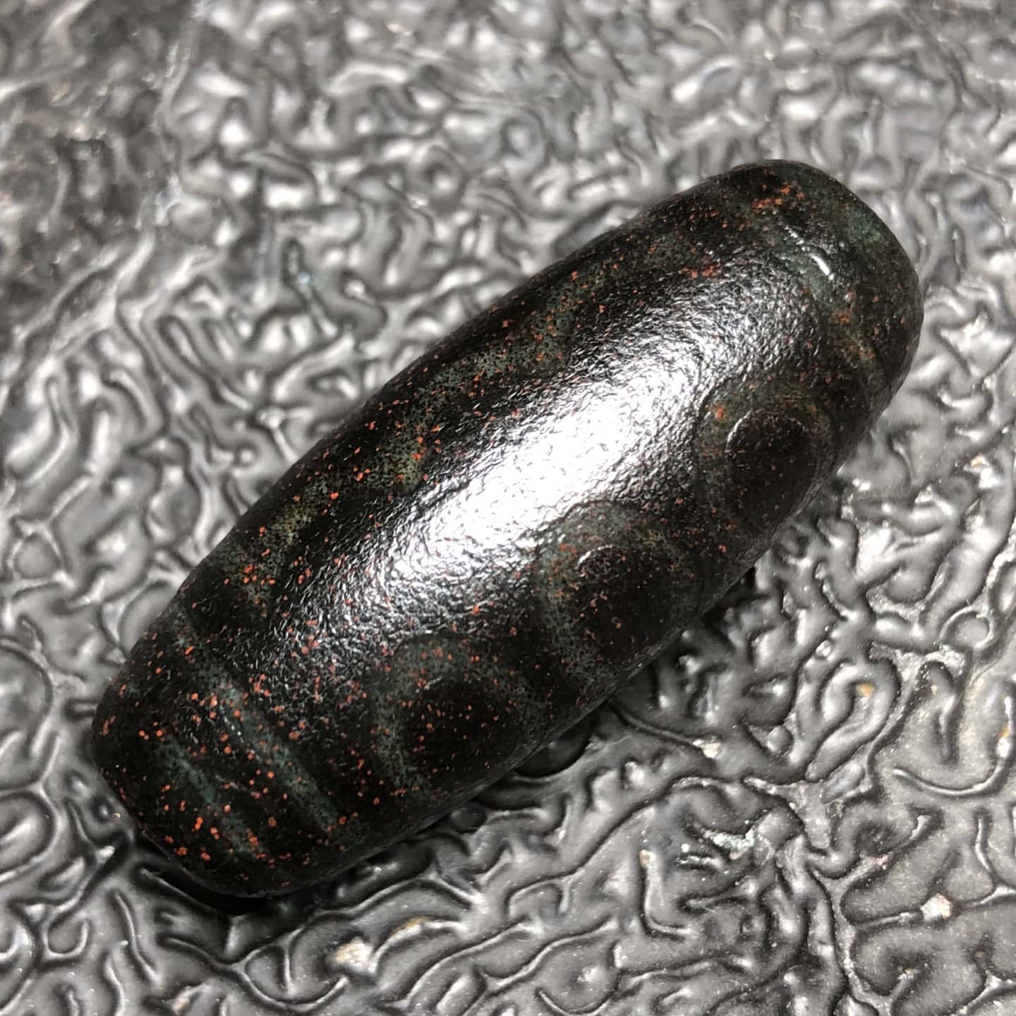 Chinese Natural Agate DZI Beads