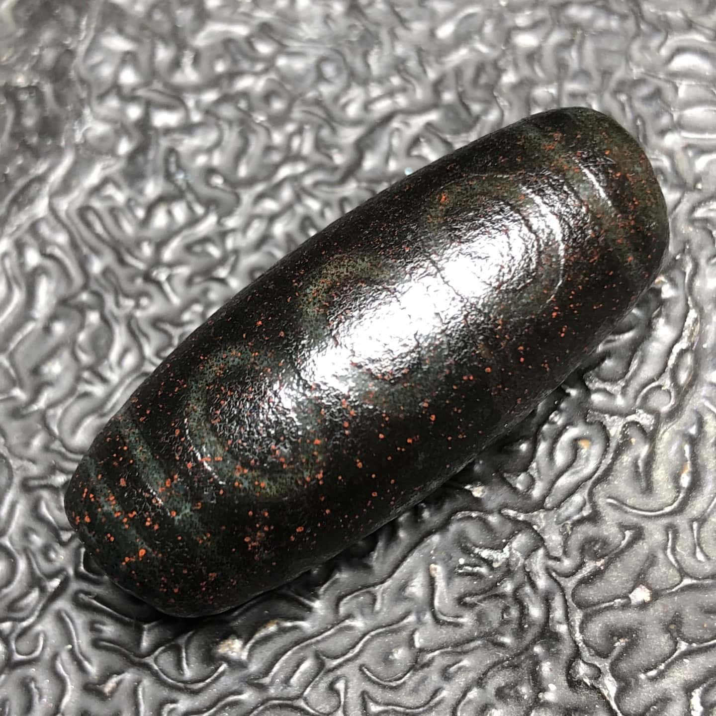 Chinese Natural Agate DZI Beads