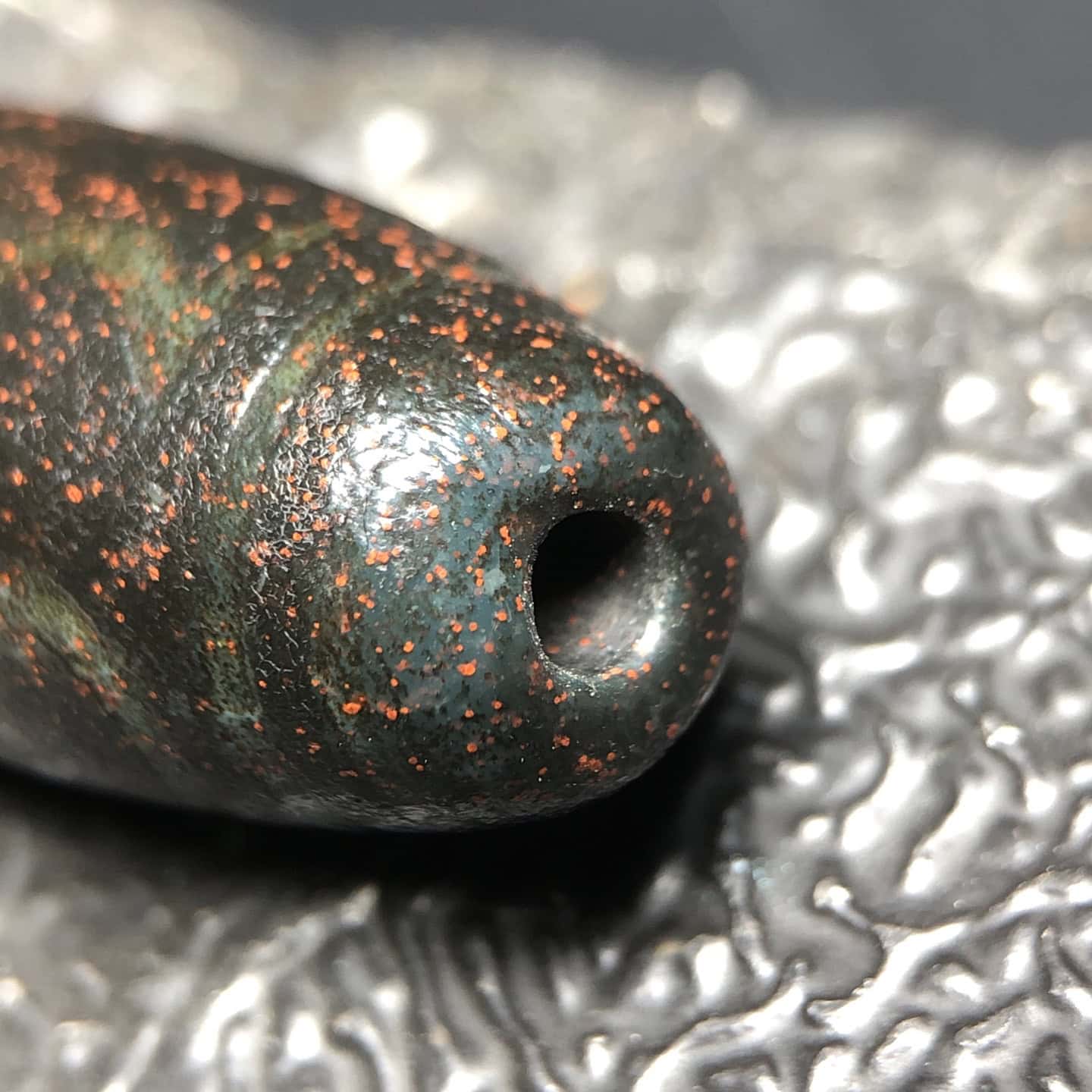 Chinese Natural Agate DZI Beads