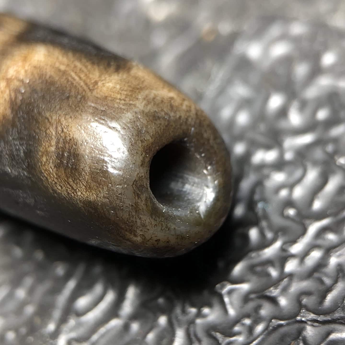 Chinese Natural Agate DZI Beads