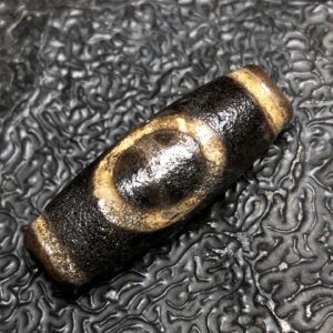 Chinese Natural Agate DZI Beads