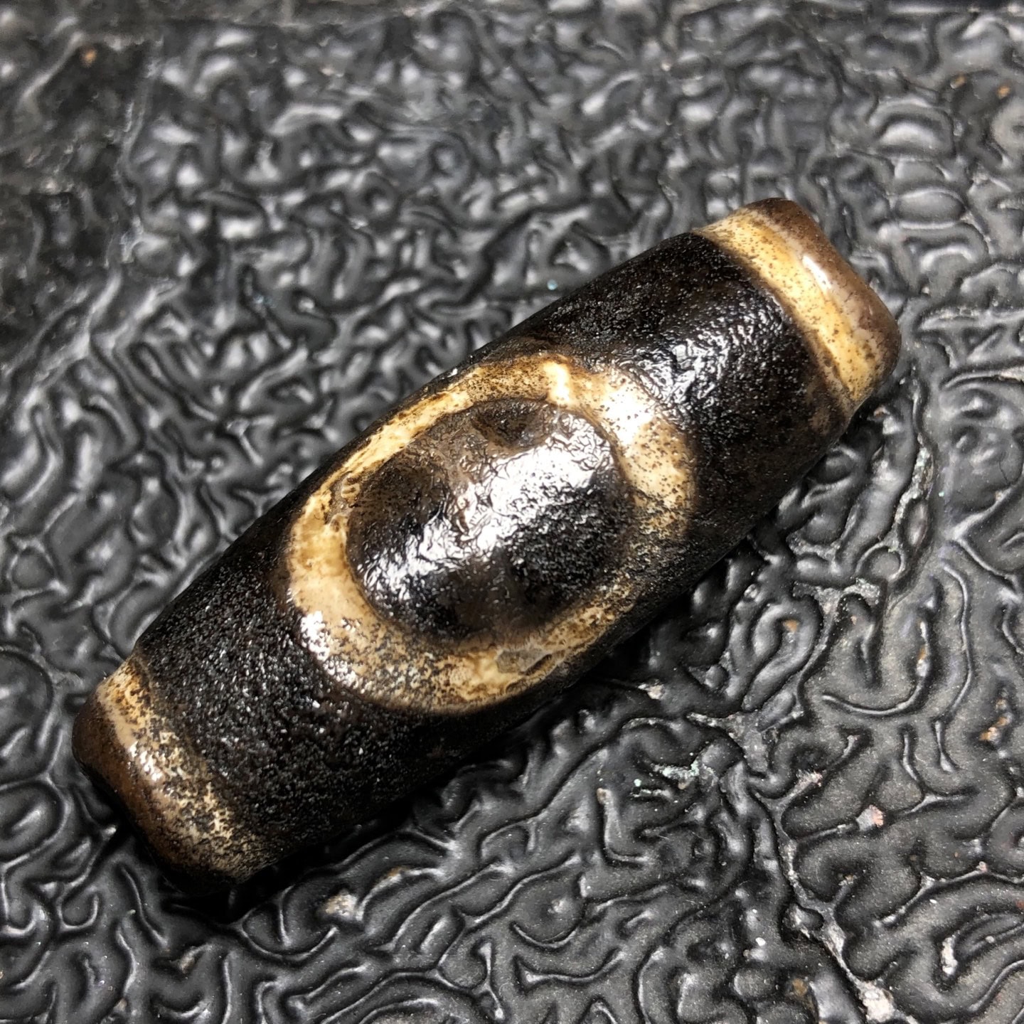 Chinese Natural Agate DZI Beads