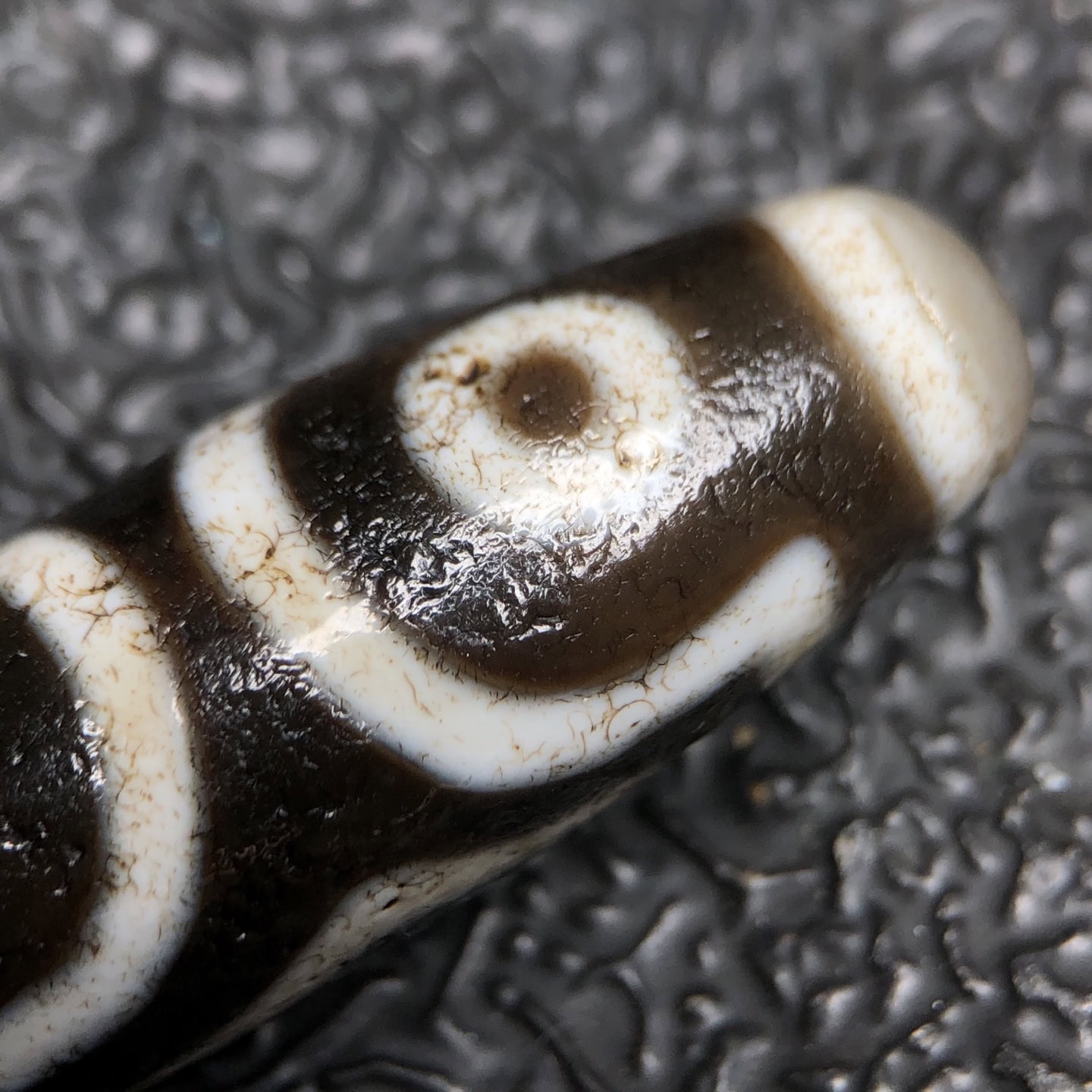 Chinese Natural Agate DZI Beads