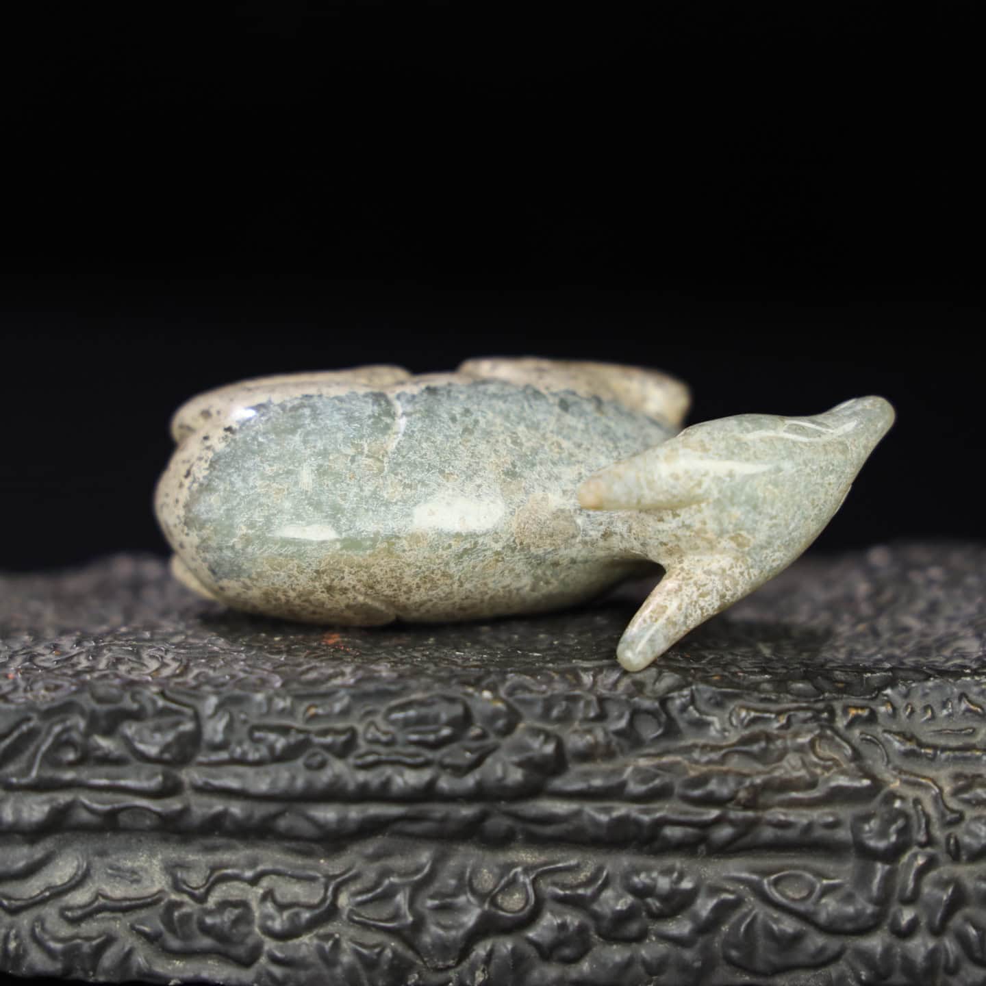 Chinese Natural Jade Carved Sheep