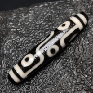 Chinese Natural Agate DZI Beads