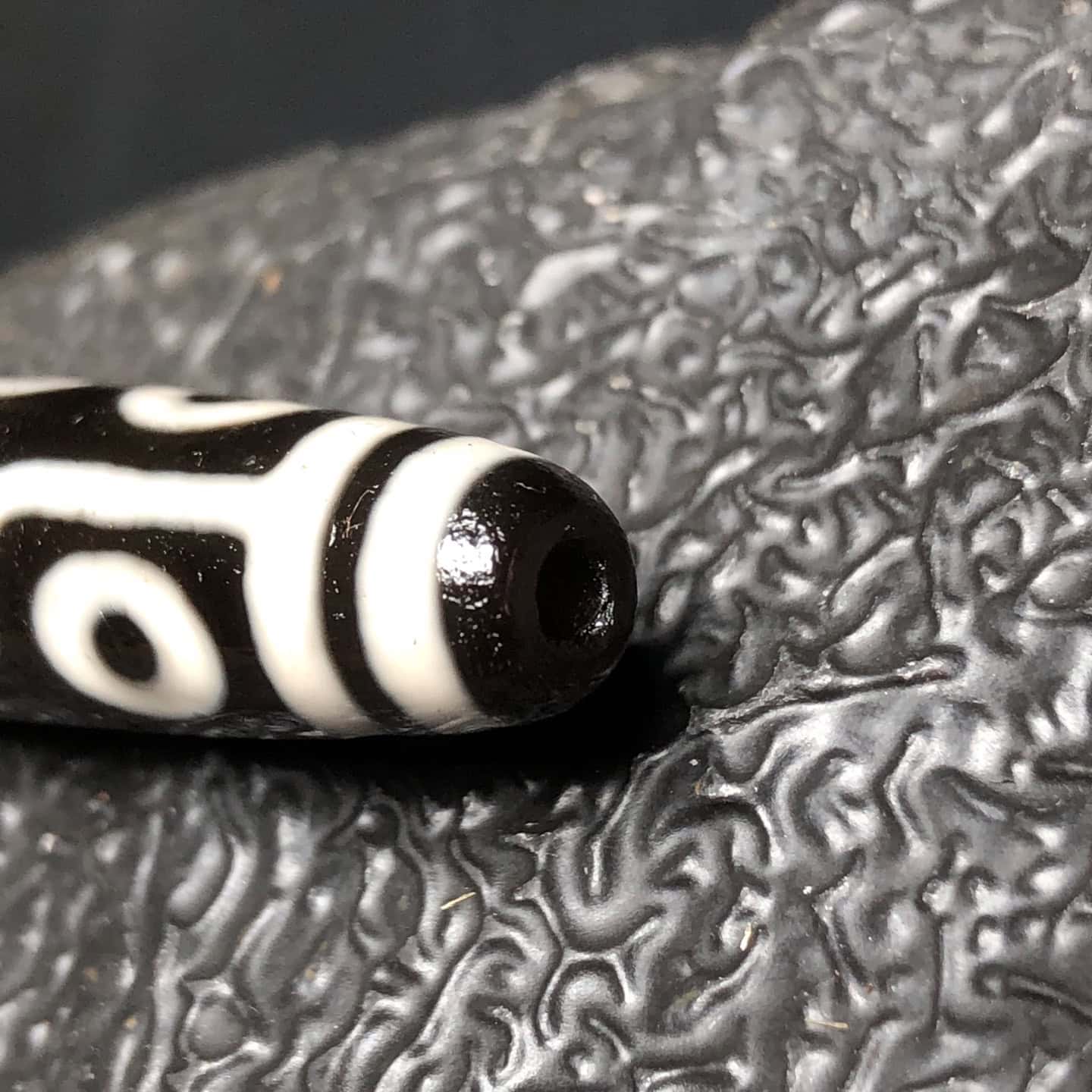 Chinese Natural Agate DZI Beads