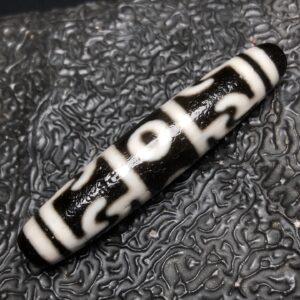 Chinese Natural Agate DZI Beads