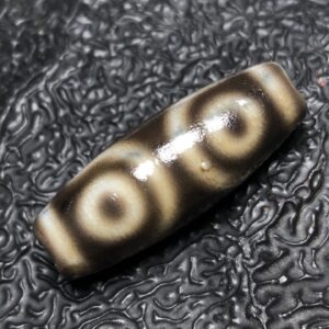 Chinese Natural Agate DZI Beads