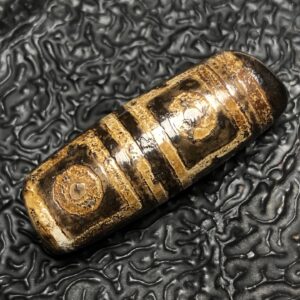 Chinese Natural Agate DZI Beads