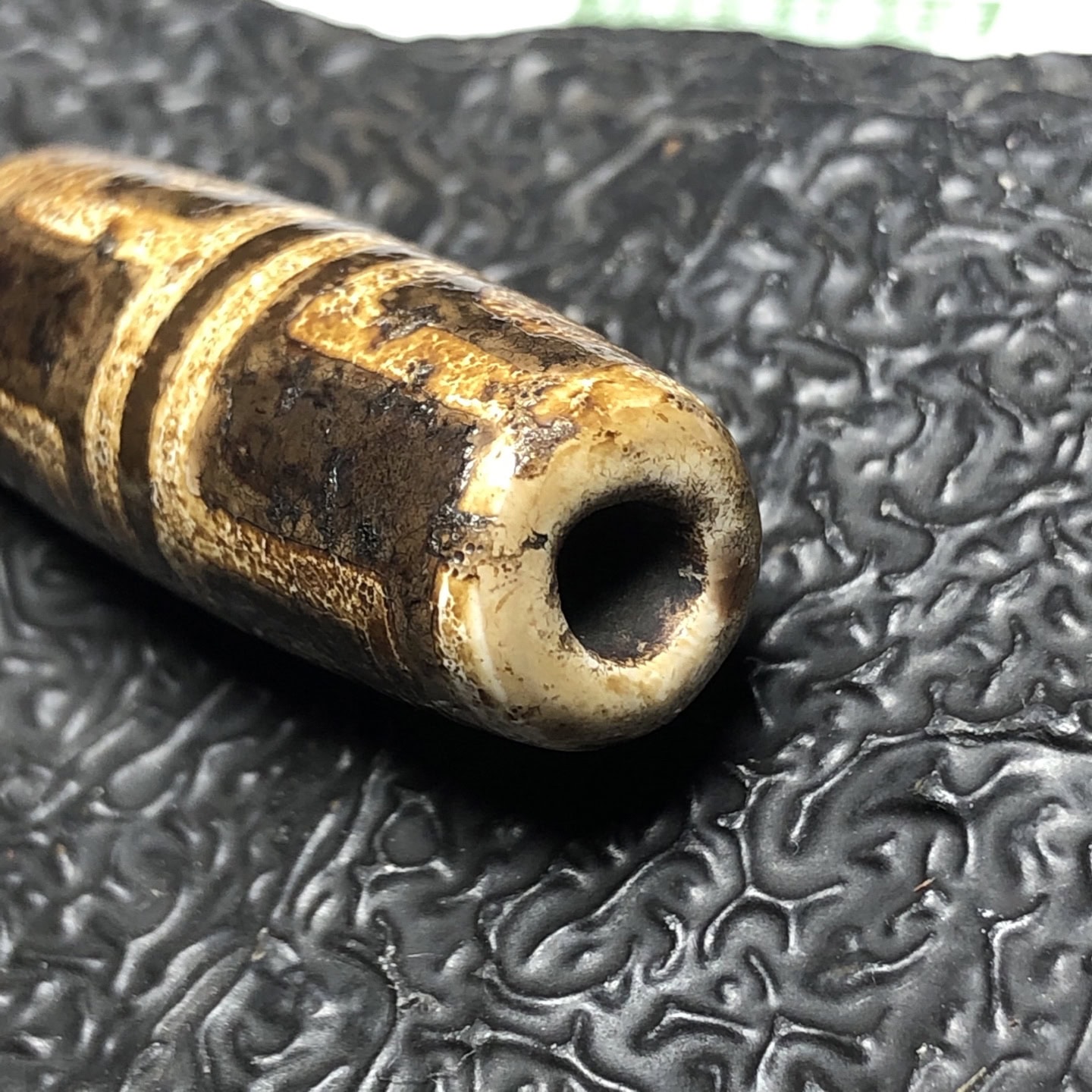 Chinese Natural Agate DZI Beads