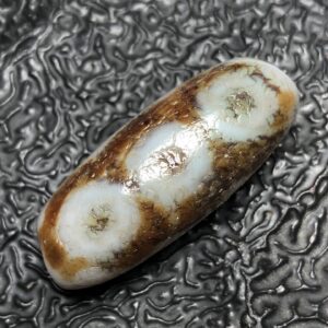 Chinese Natural Agate DZI Beads