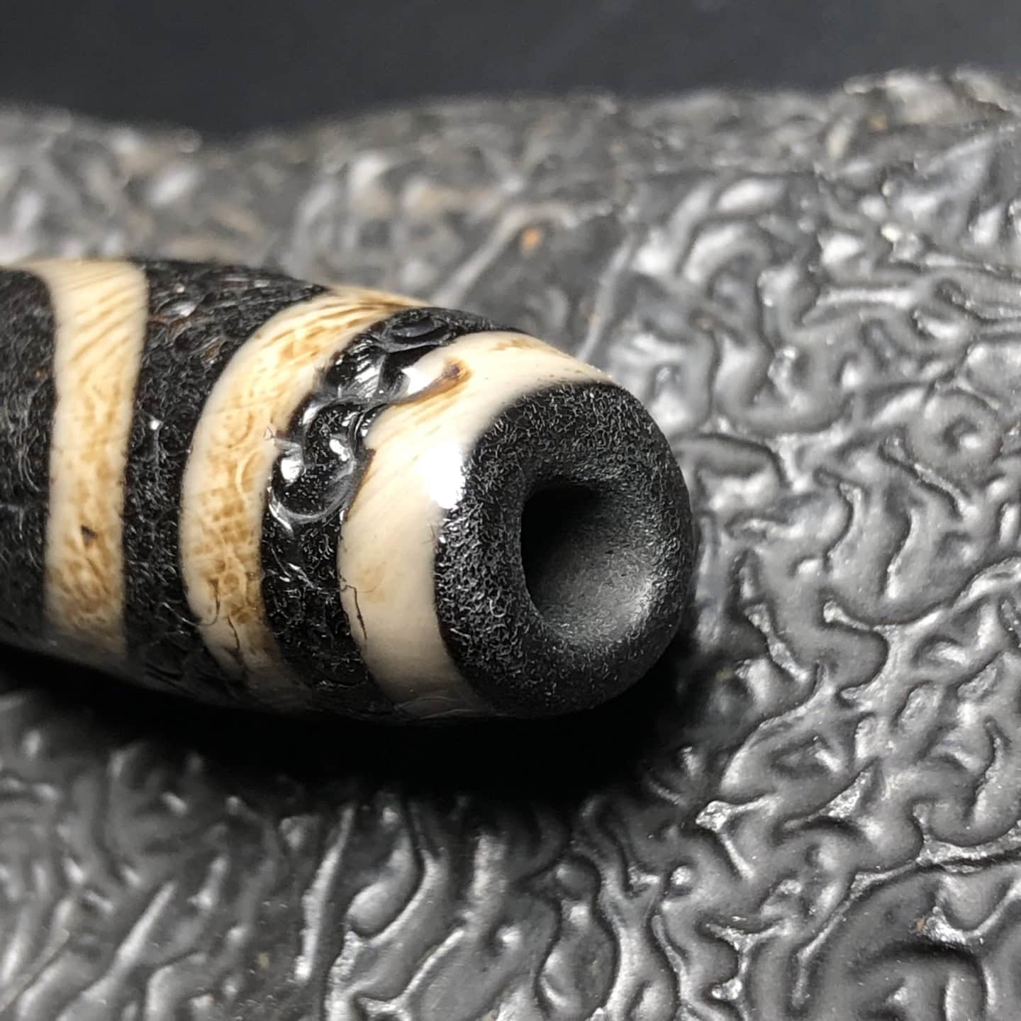 Chinese Natural Agate DZI Beads