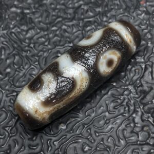 Chinese Natural Agate DZI Beads