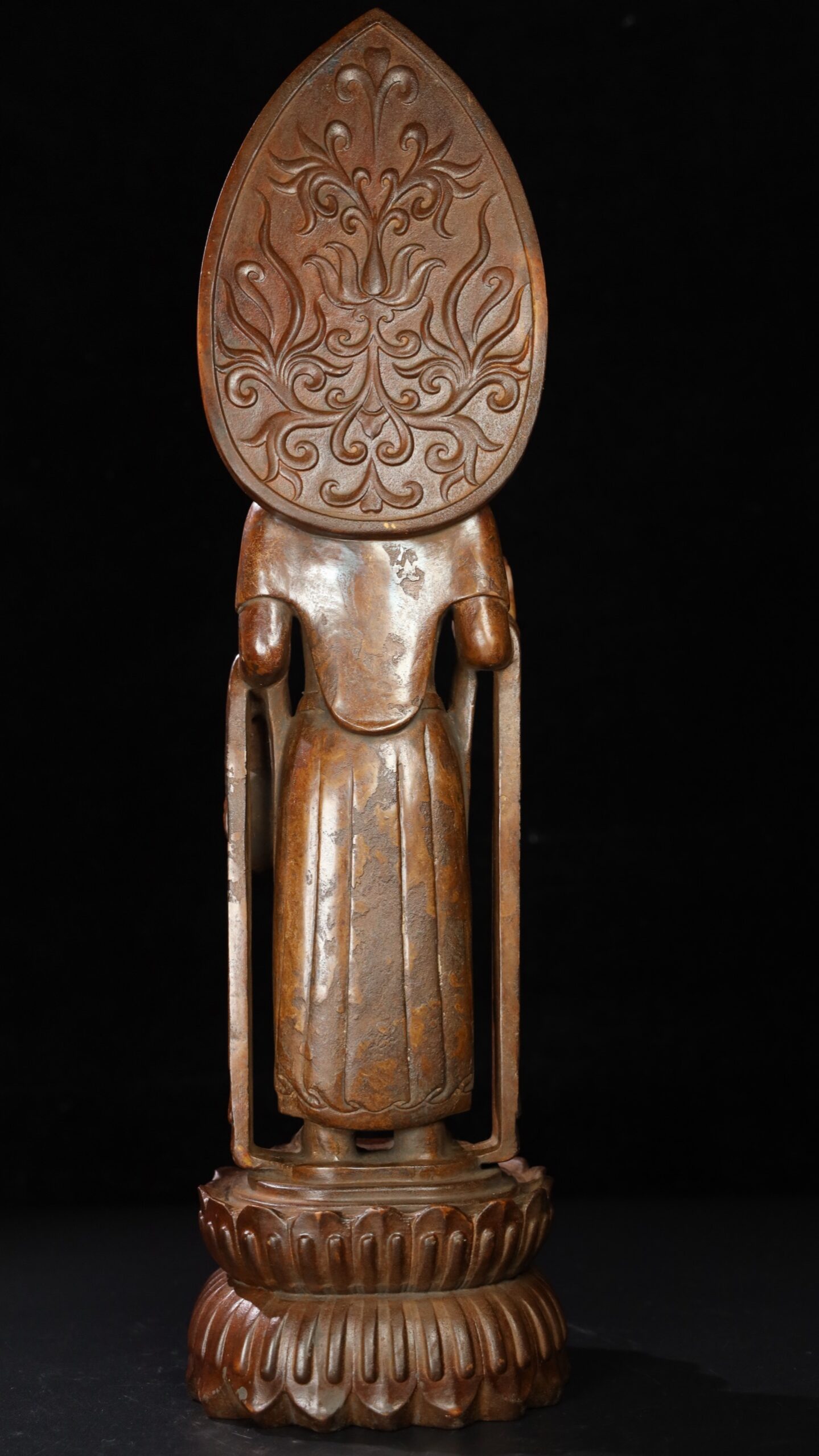 Chinese Natural Jade Carved Buddha Ornament