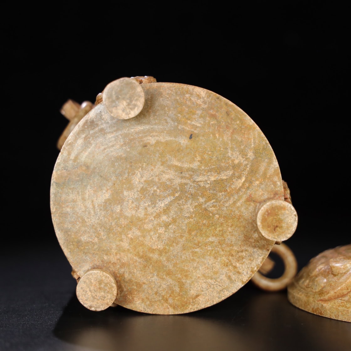 Chinese Natural Jade Carved Cup