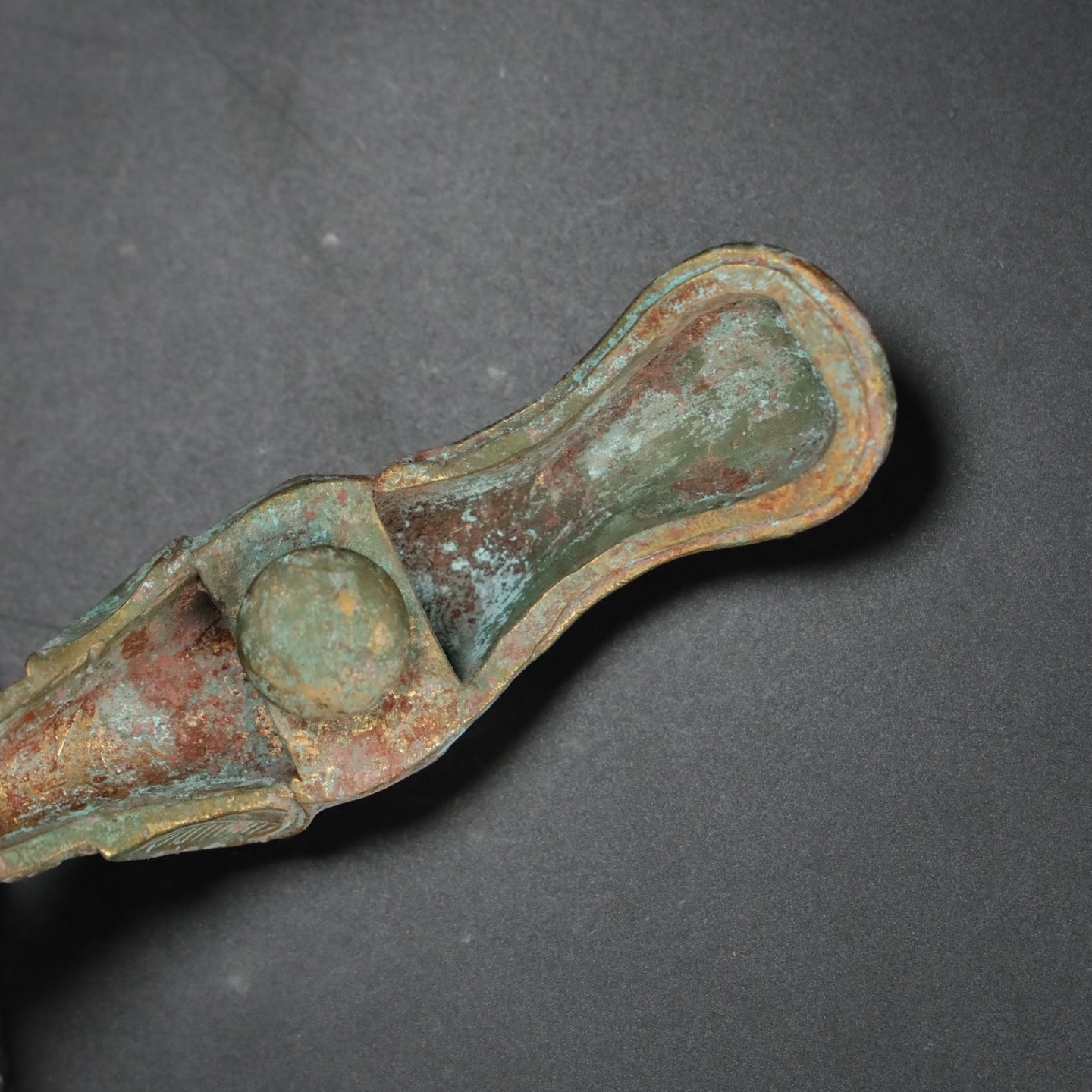 Chinese Natural Jade Carved hook