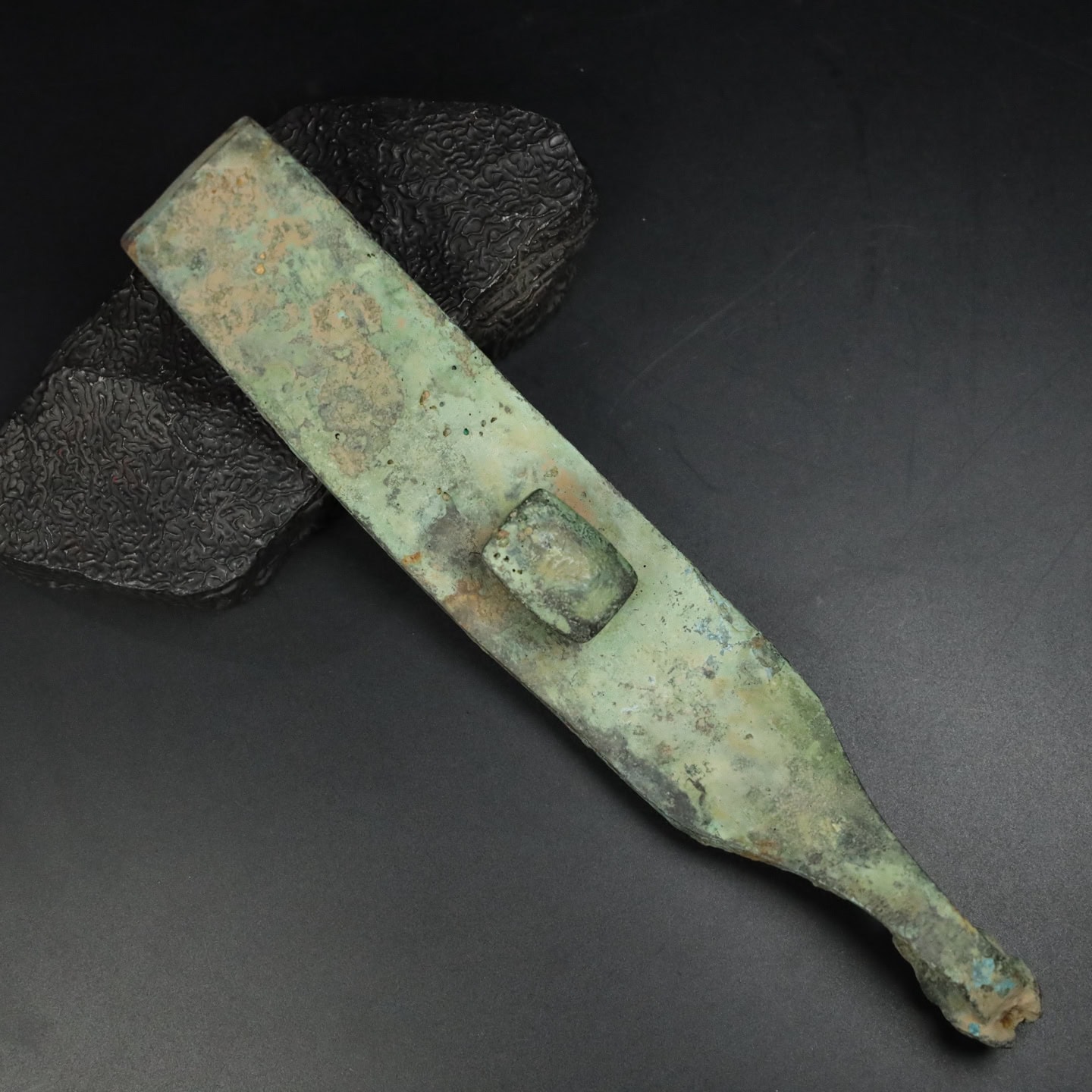 Chinese Natural Jade Carved hook