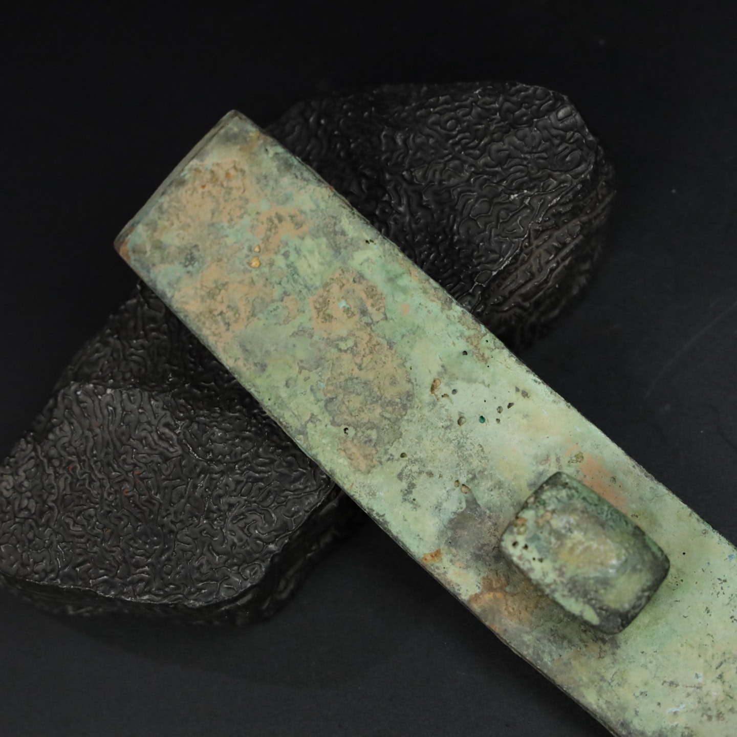 Chinese Natural Jade Carved hook