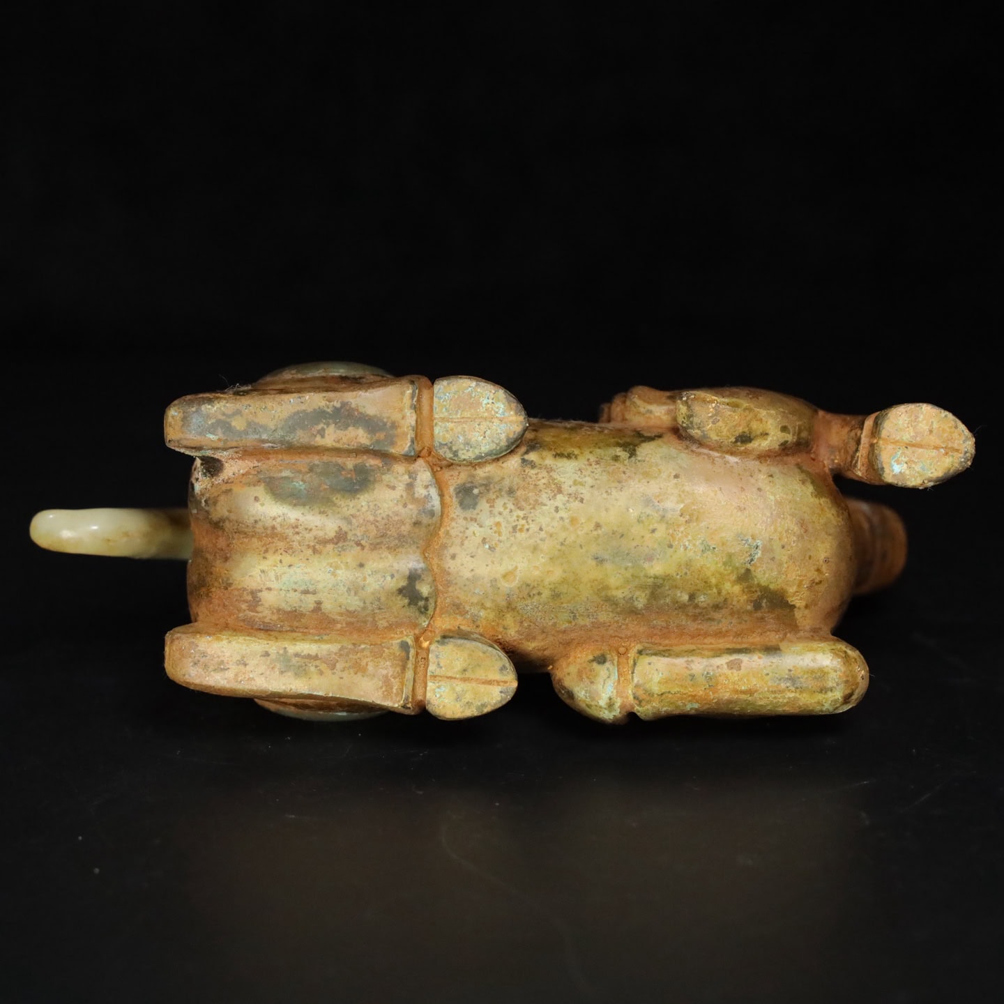 Chinese Natural Jade Carved Horse