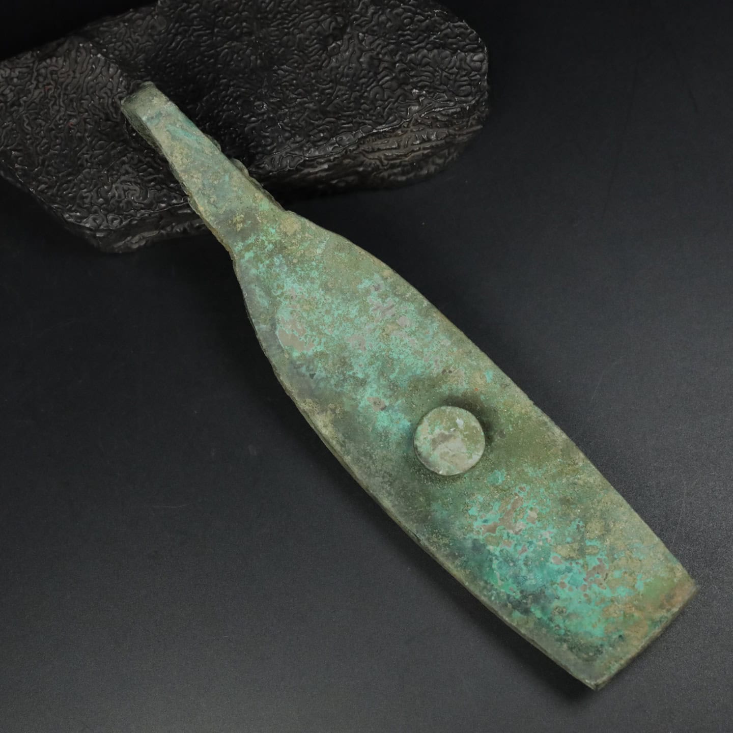 Chinese Natural Jade Carved Hook
