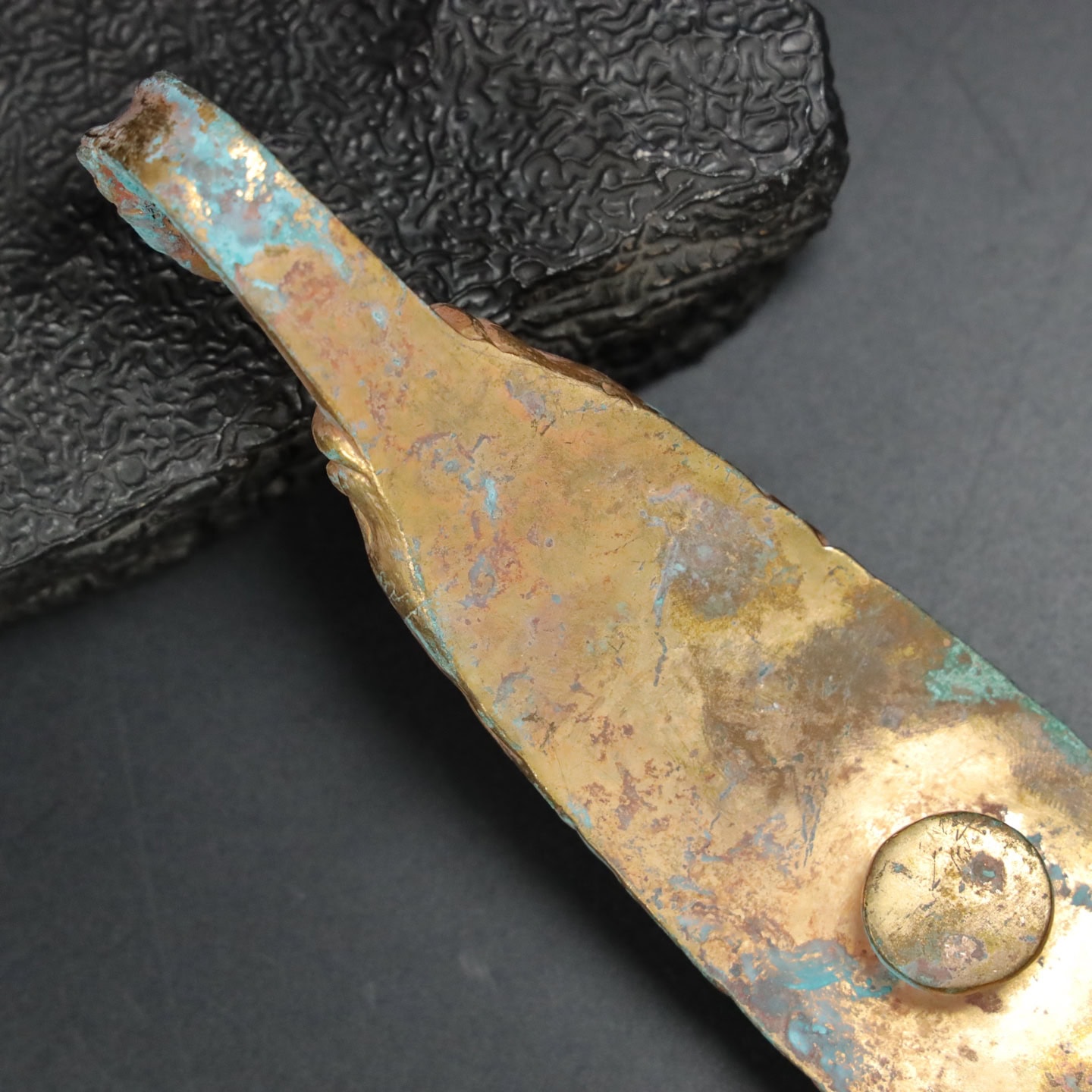 Chinese Natural Jade Carved Hook