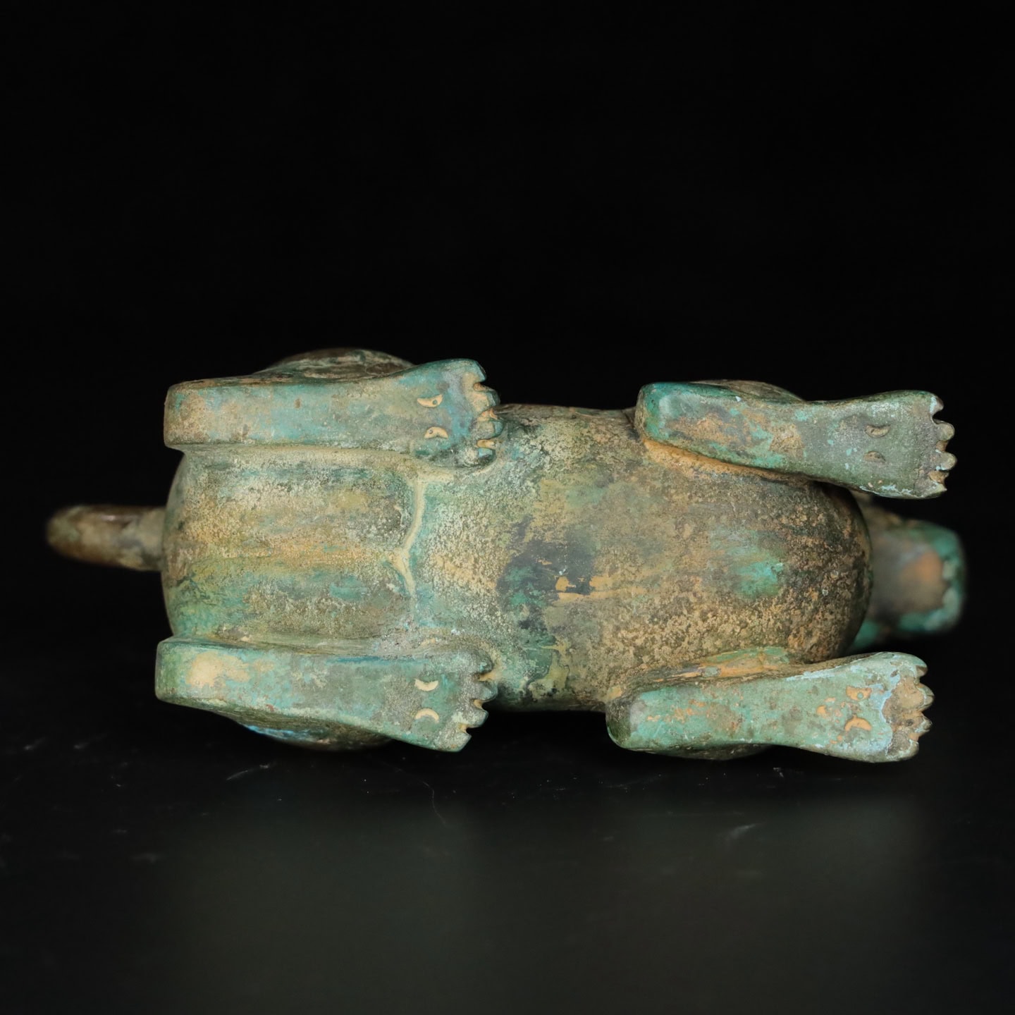 Chinese Natural Jade Carved Dog