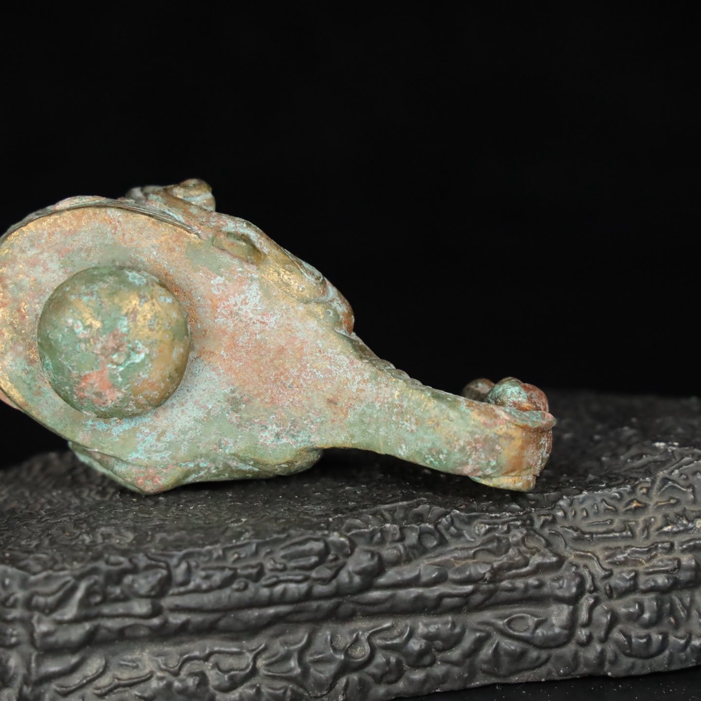 Chinese Natural Jade Carved Hook