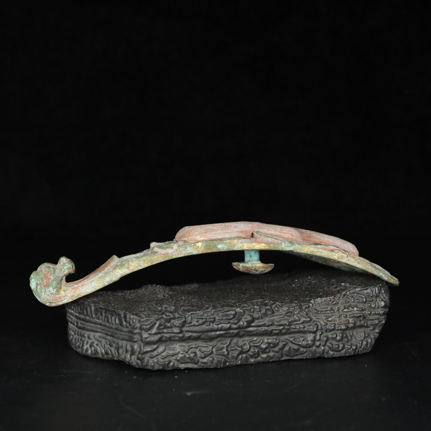 Chinese Natural Jade Carved Hook