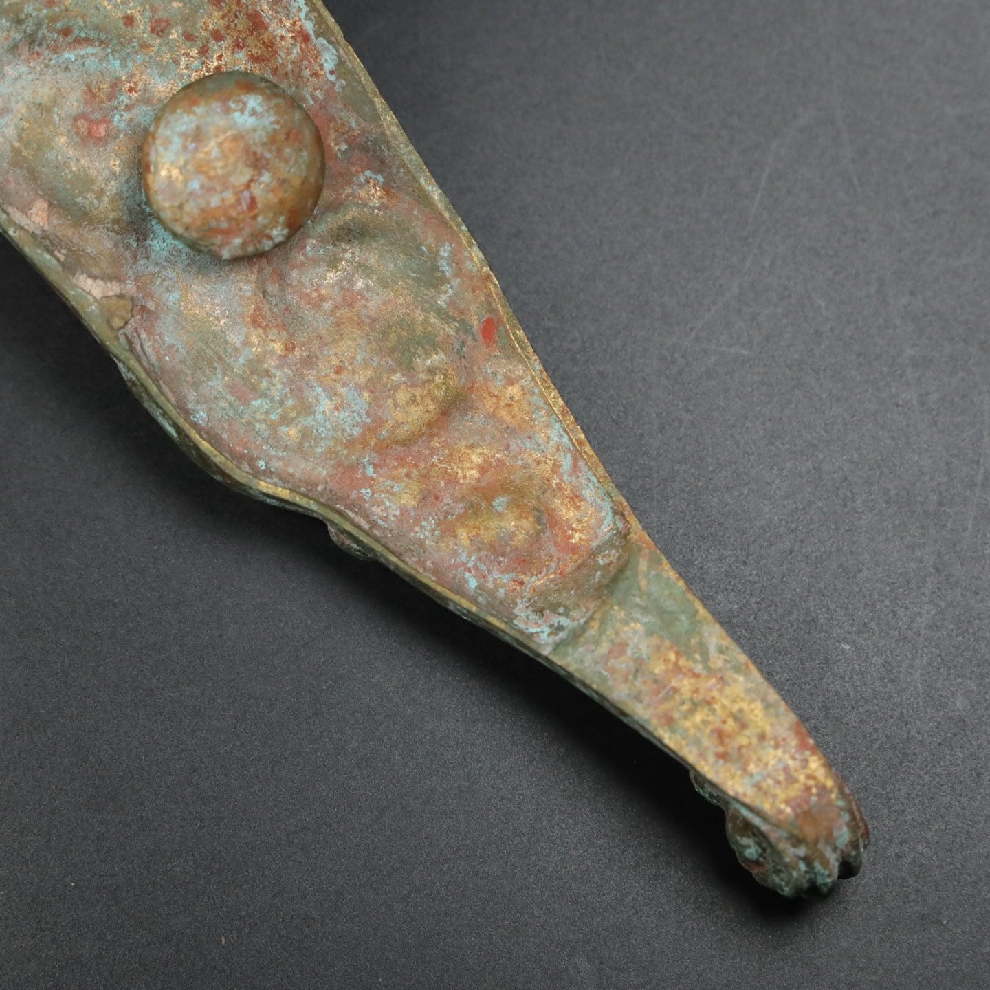 Chinese Natural Jade Carved Hook