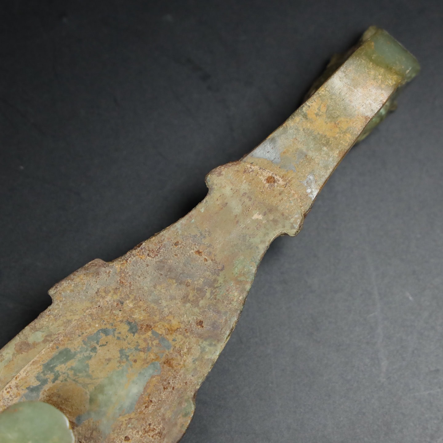 Chinese Natural Jade Carved Hook