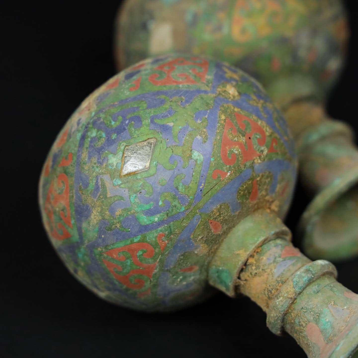 Chinese Natural Jade Carved Incense burner