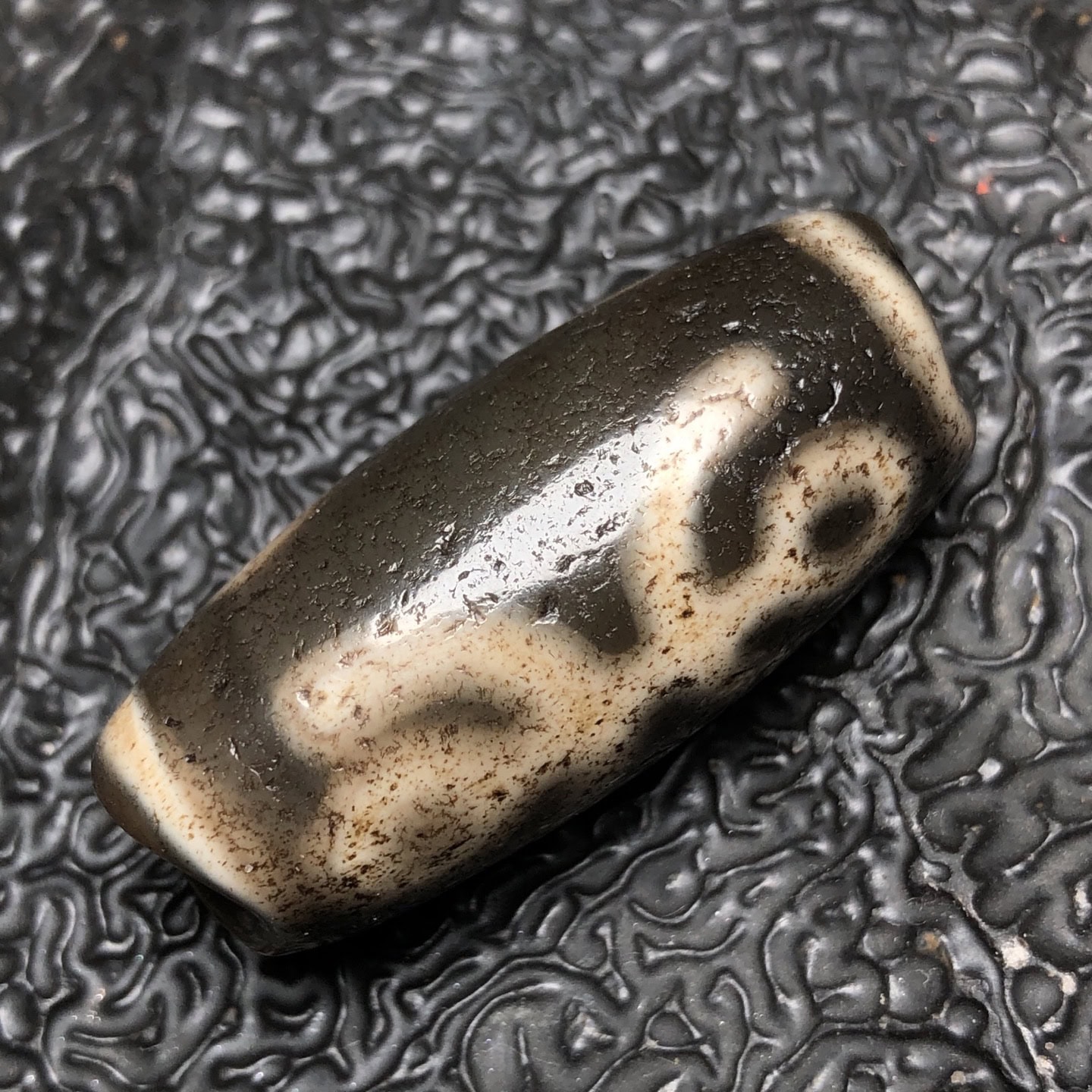 Chinese Natural Agate DZI Beads