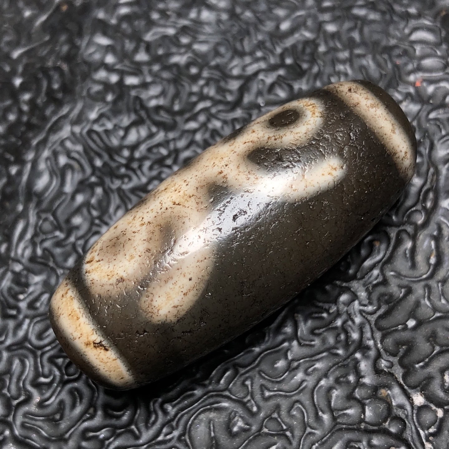 Chinese Natural Agate DZI Beads