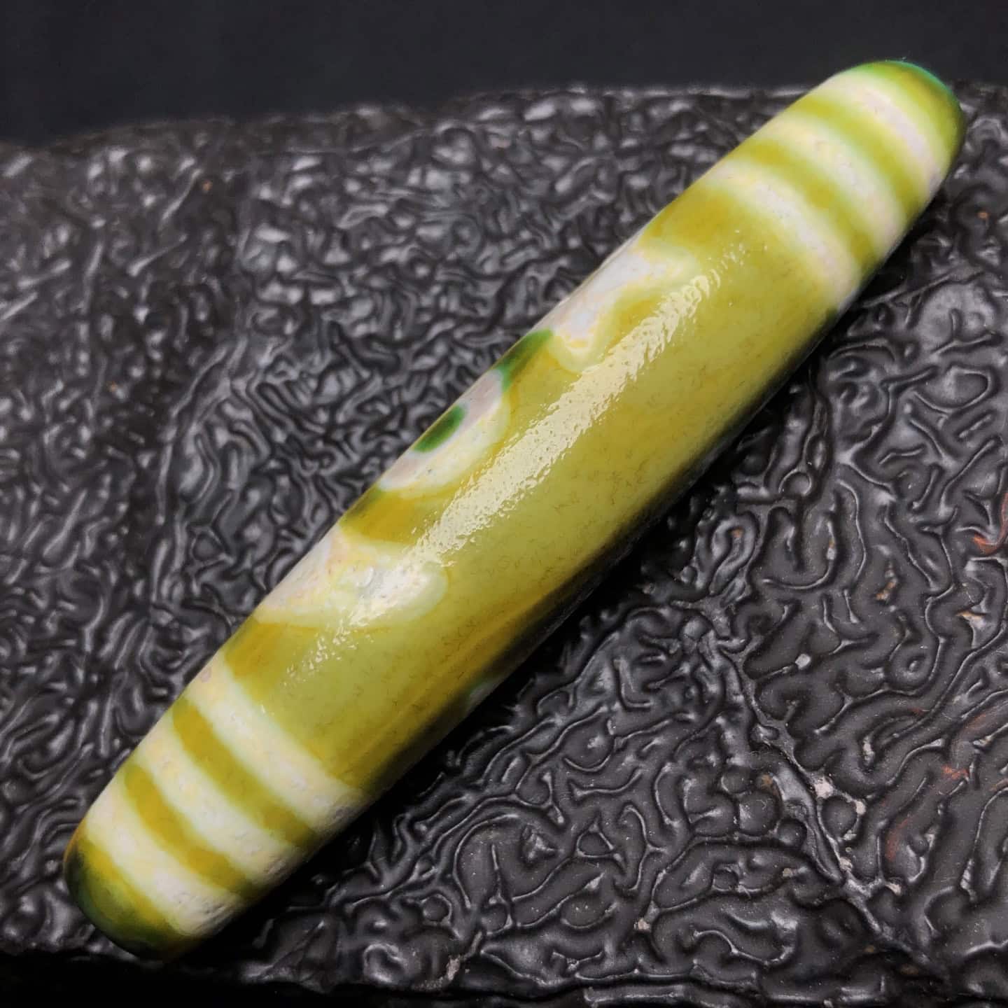 Chinese Natural Agate DZI Beads