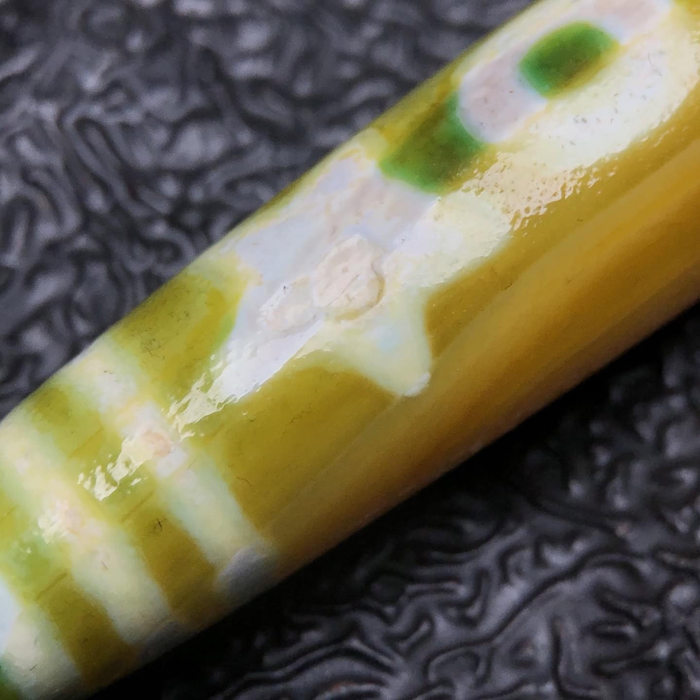 Chinese Natural Agate DZI Beads