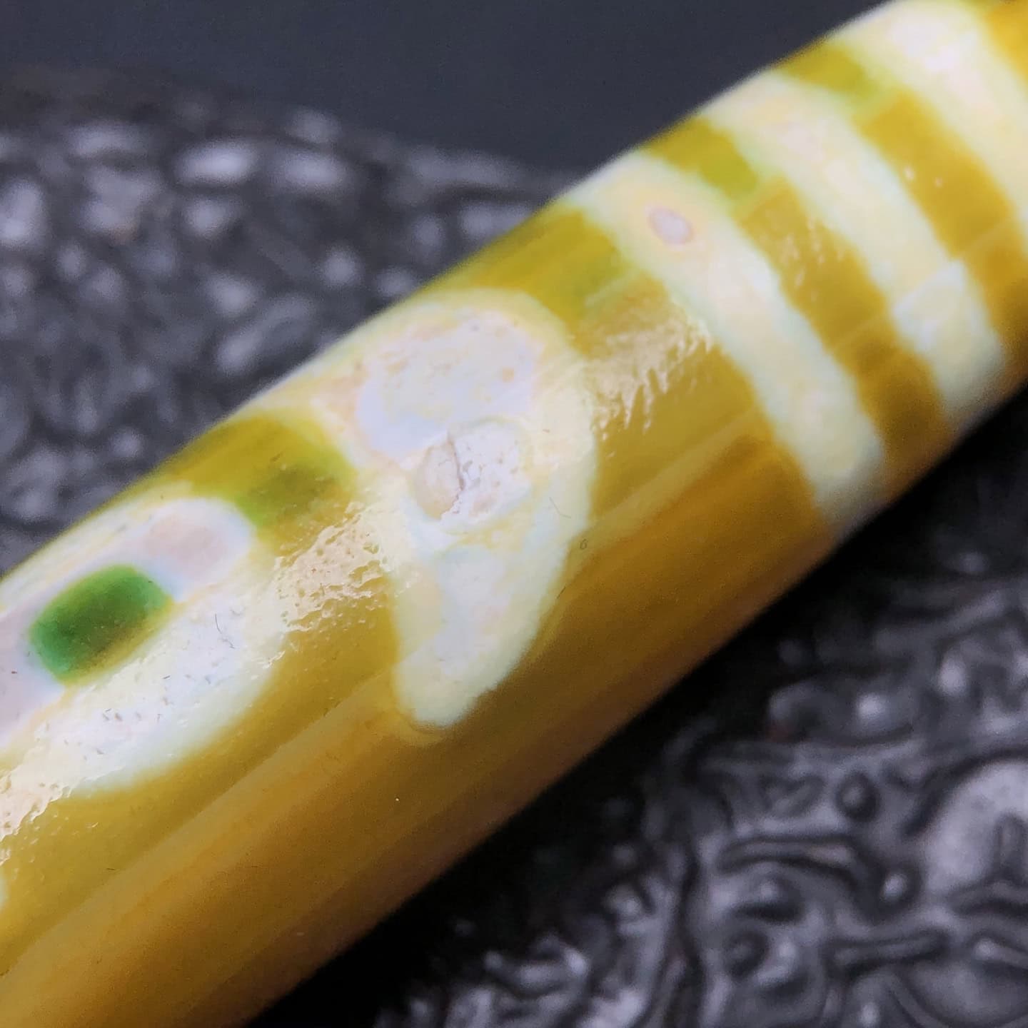 Chinese Natural Agate DZI Beads