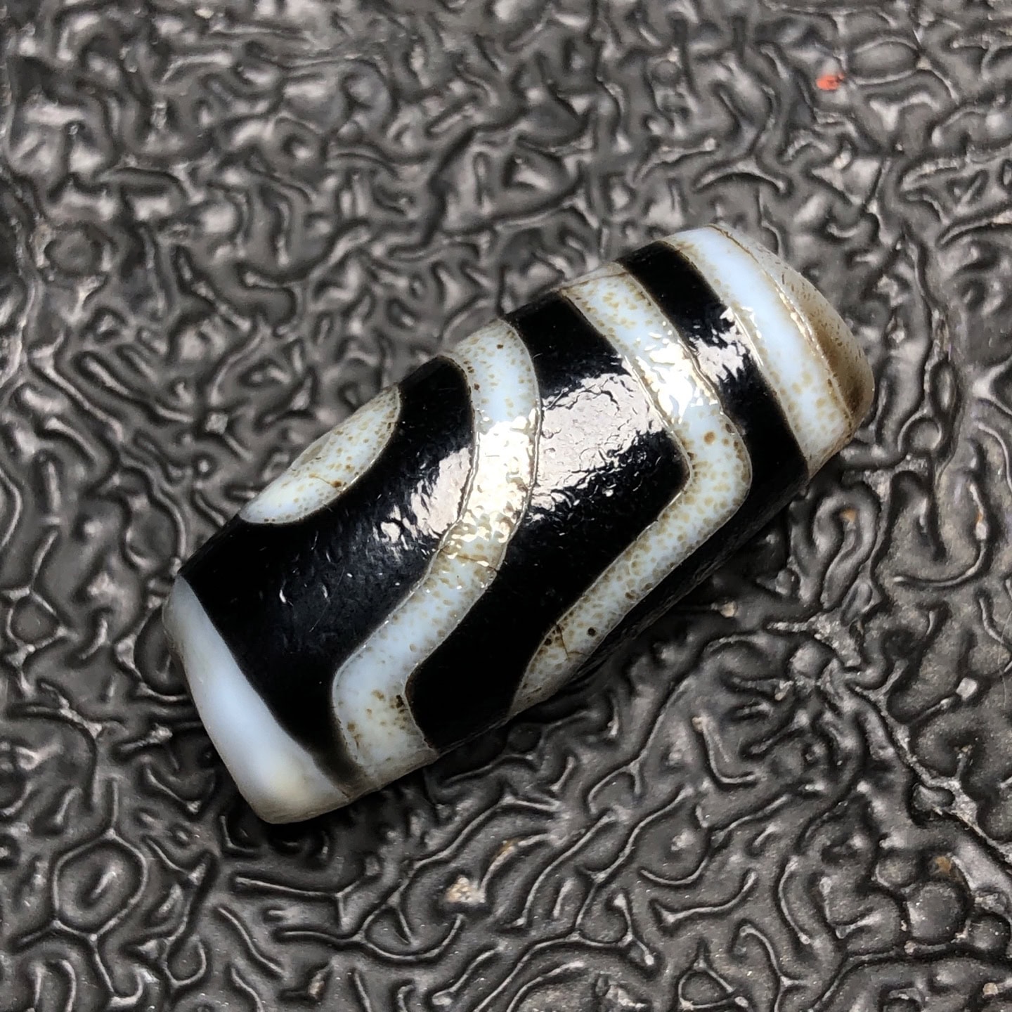 Chinese Natural Agate DZI Beads