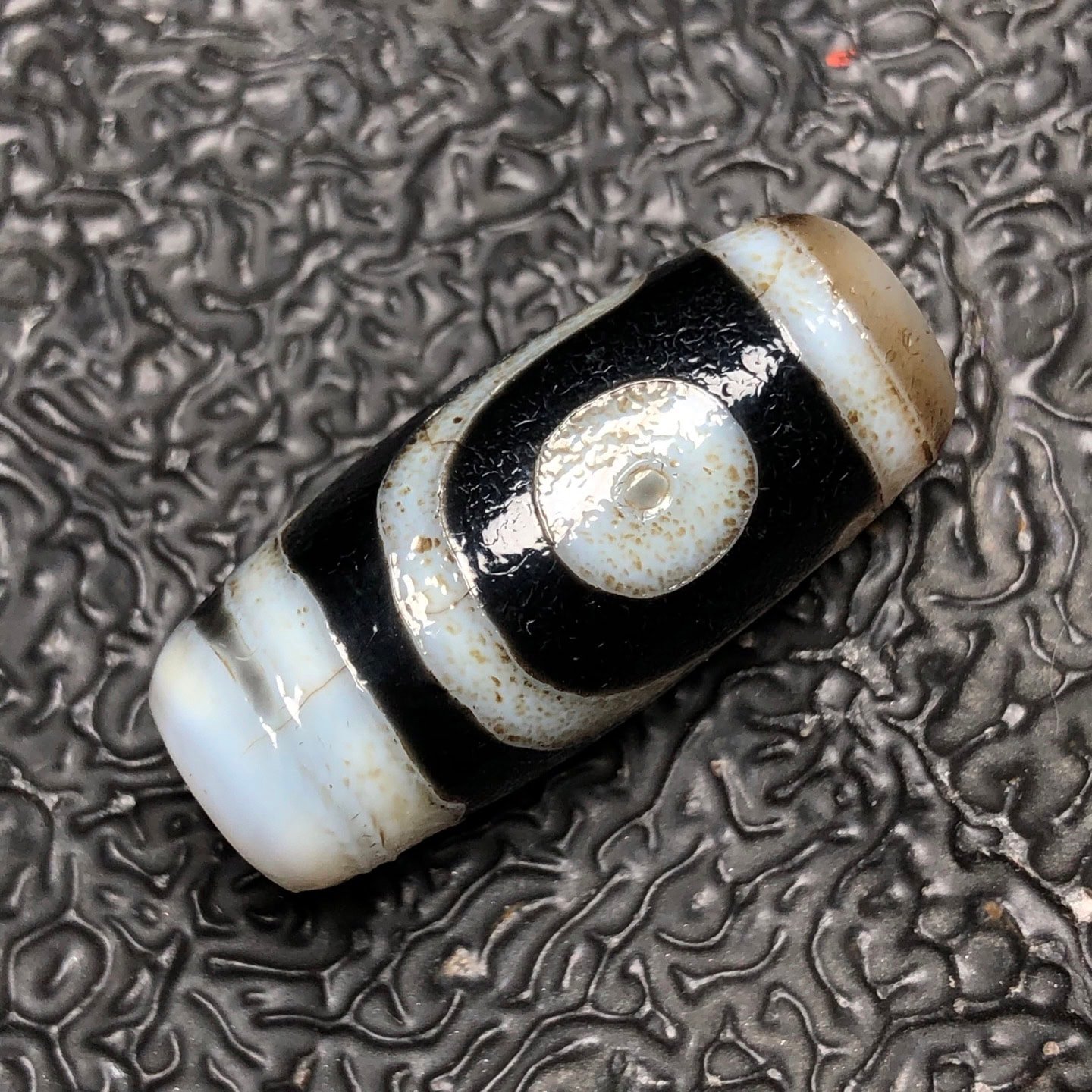 Chinese Natural Agate DZI Beads