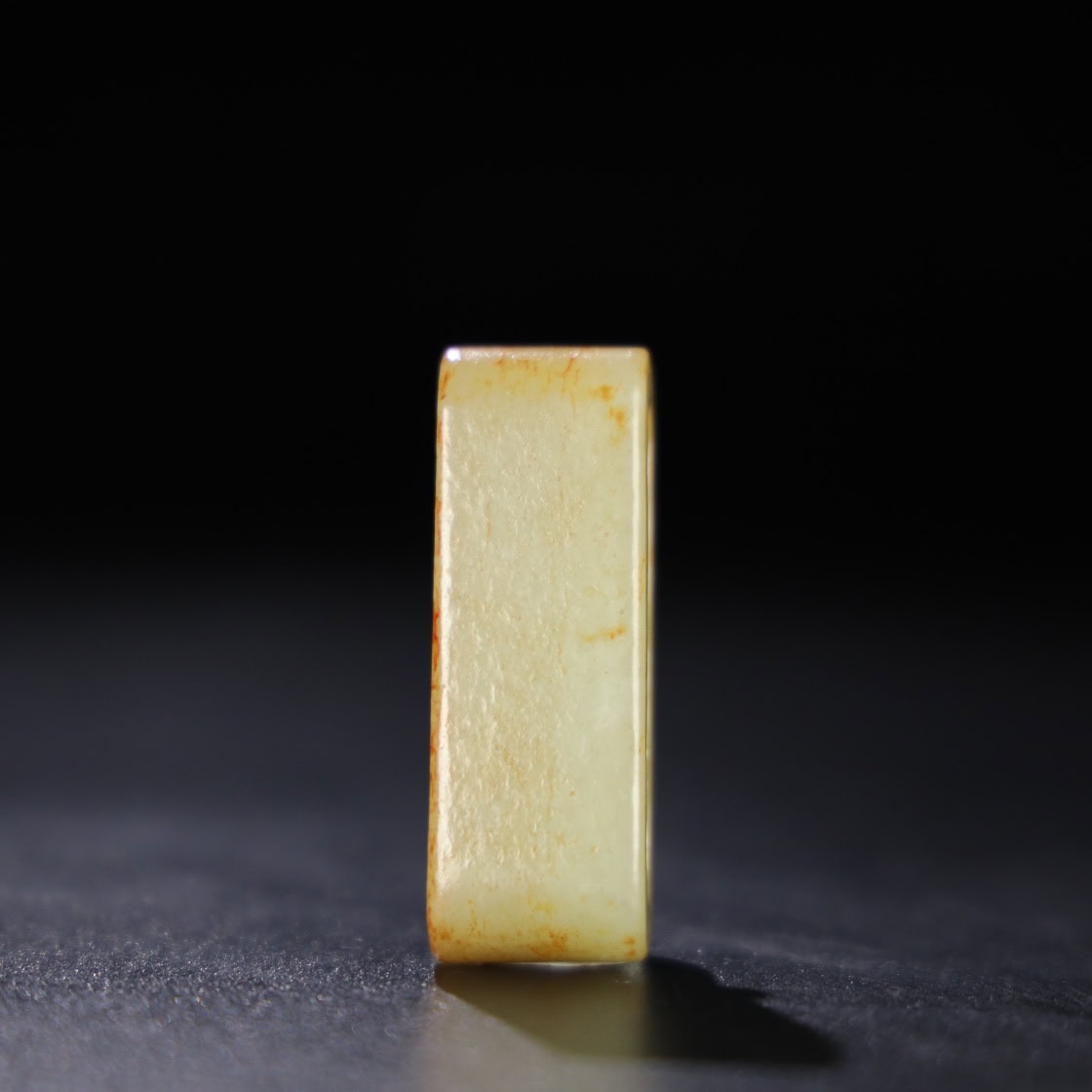 Chinese Natural Jade Carved Buckle