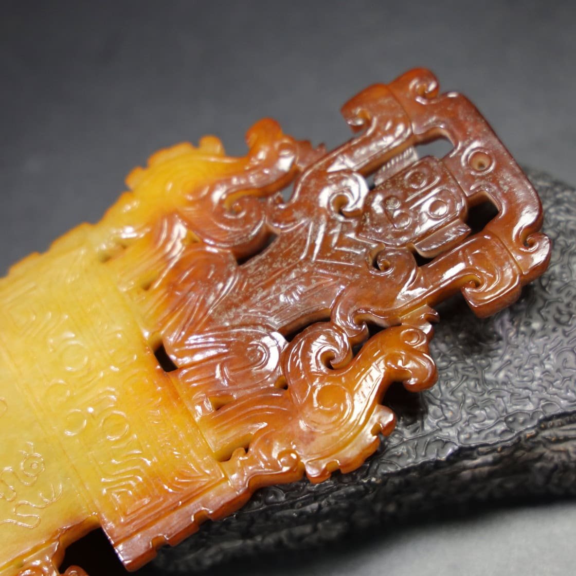 Chinese Natural Jade Carved Weapons