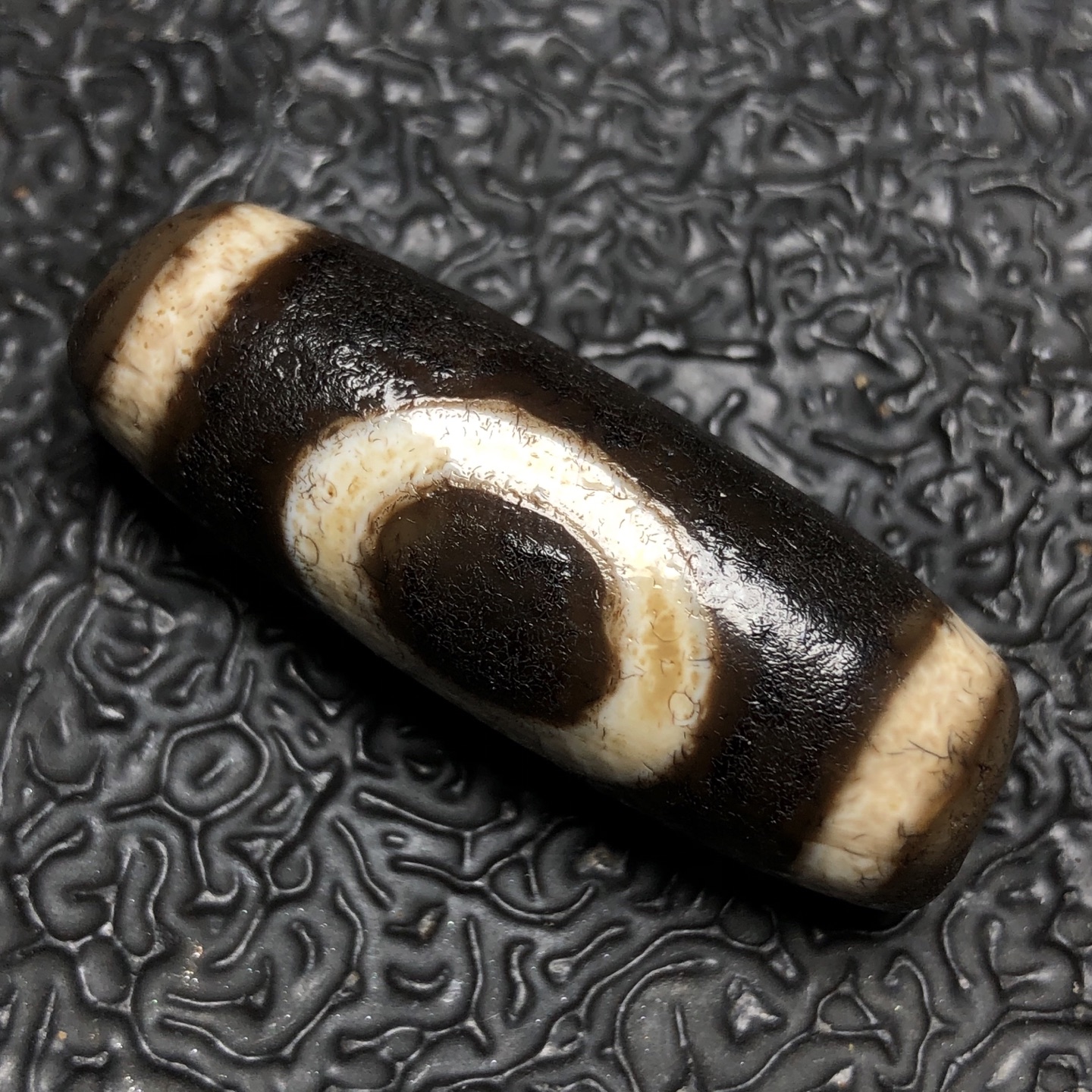 Chinese Natural Agate DZI Beads
