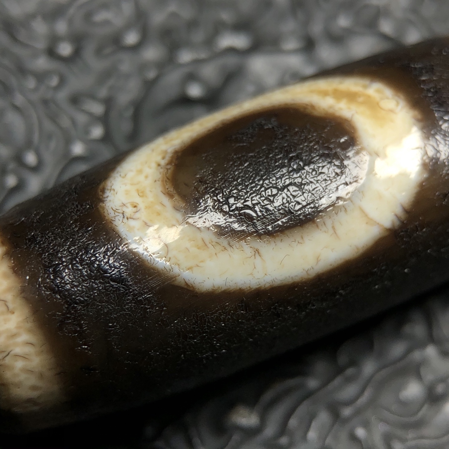 Chinese Natural Agate DZI Beads