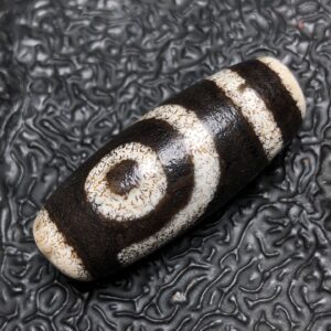 Chinese Natural Agate DZI Beads