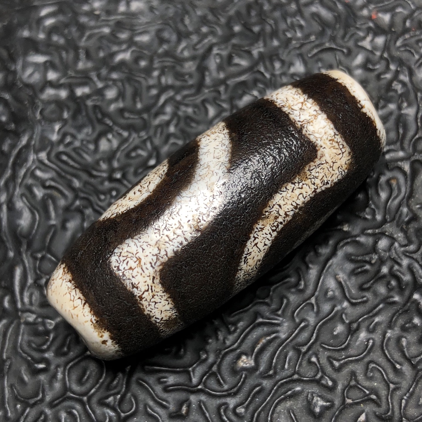 Chinese Natural Agate DZI Beads