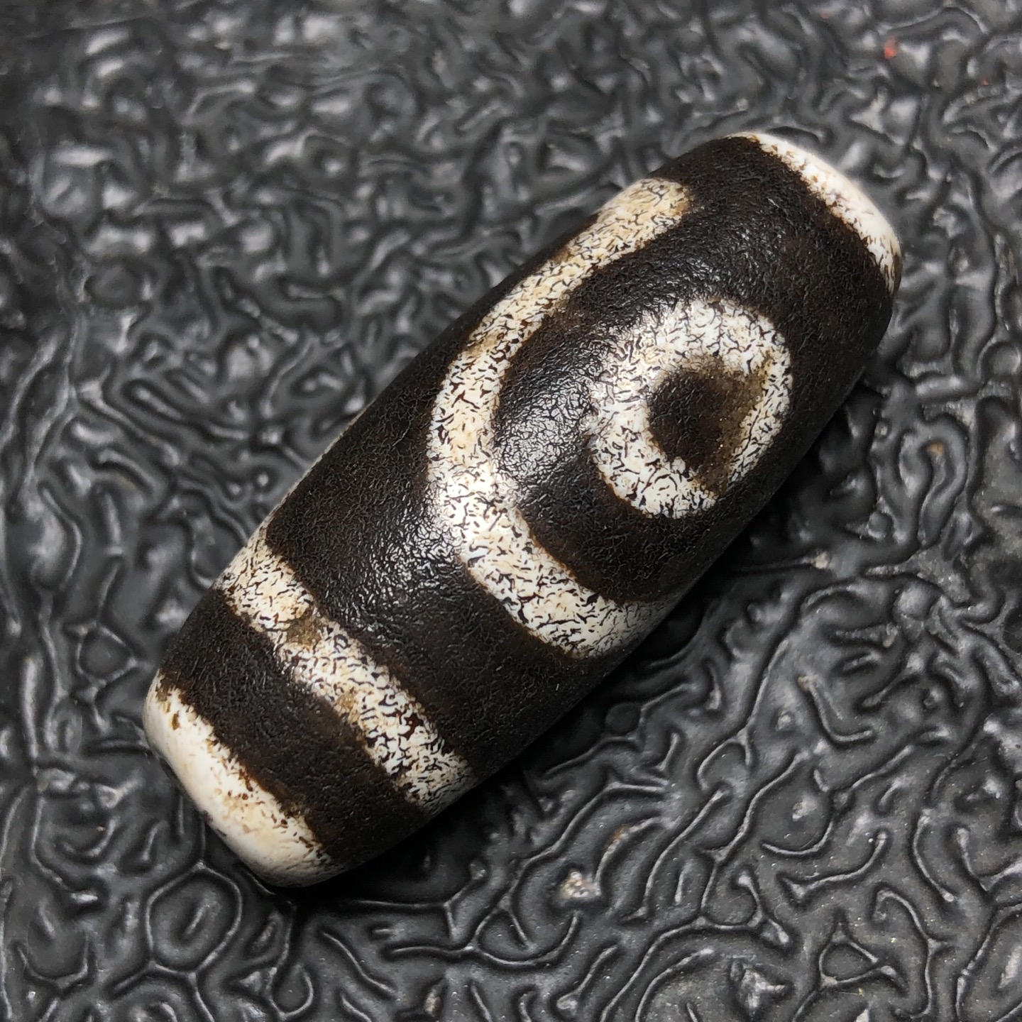Chinese Natural Agate DZI Beads