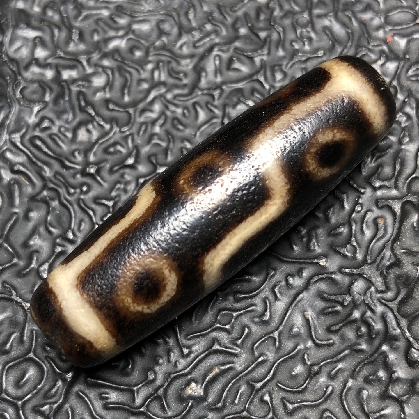 Chinese Natural Agate DZI Beads