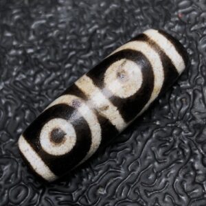 Chinese Natural Agate DZI Beads